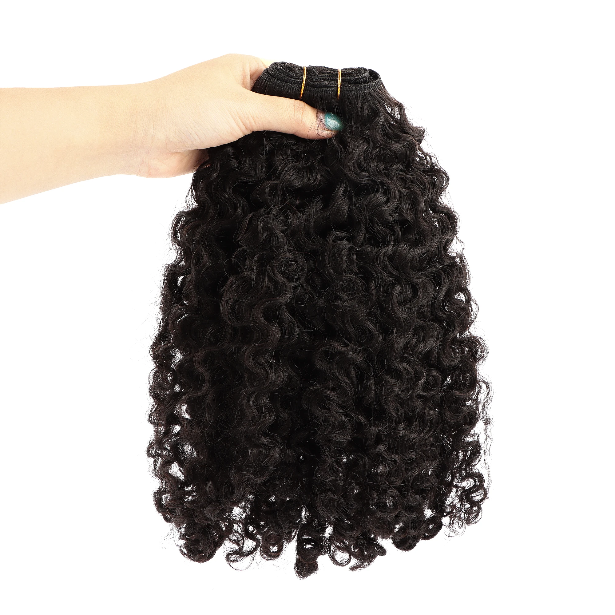 AHVAST deep curly hair bundles deep wave 100g human hair for boho braiding remy extensions braids