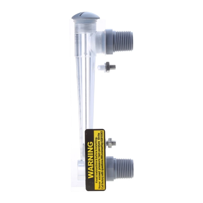 Water Flow Meter Panel Mount Type Flowmeter M-15 0.5-5GPM 2-18LPM Compact-size
