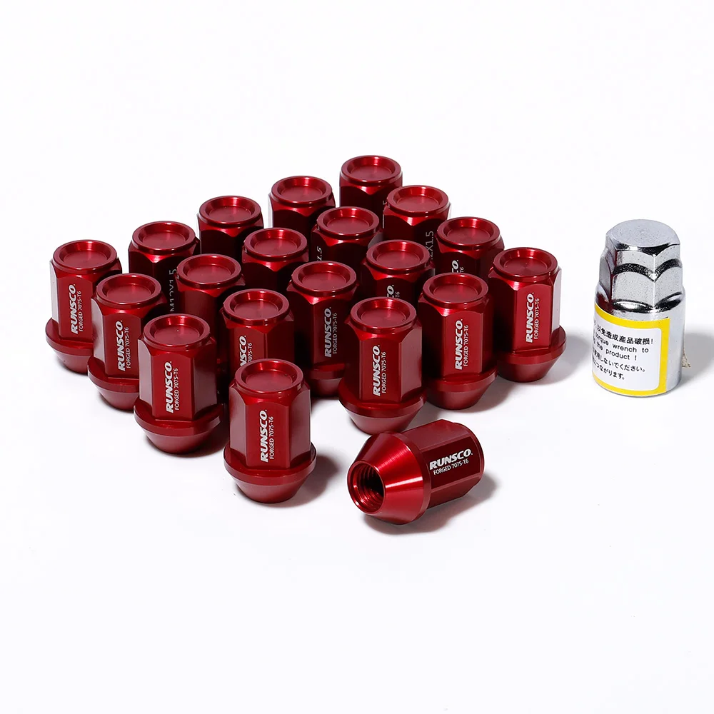 格安新品  Nuts Lug Wheel Racing M12x1.5/M12x1.25 Universal Car Tuning その他