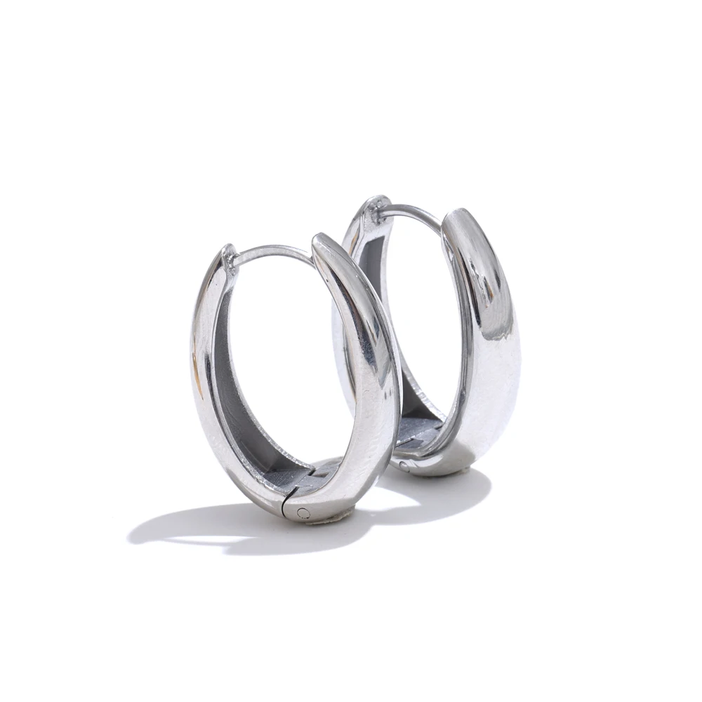 U-Shape Hoop Earrings