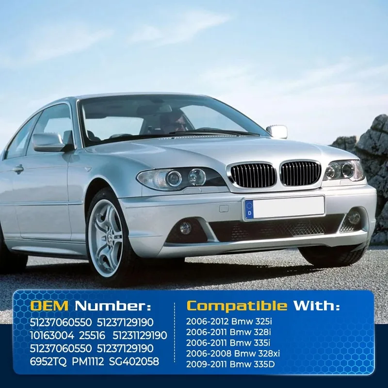 BMW E90 E91 E92 E93 F30 325i 325xi 328i 328xi 330i 330xi 335d 335is 335xi 프론트 후드 리프트 서포트 쇼크 스트럿 51237060550