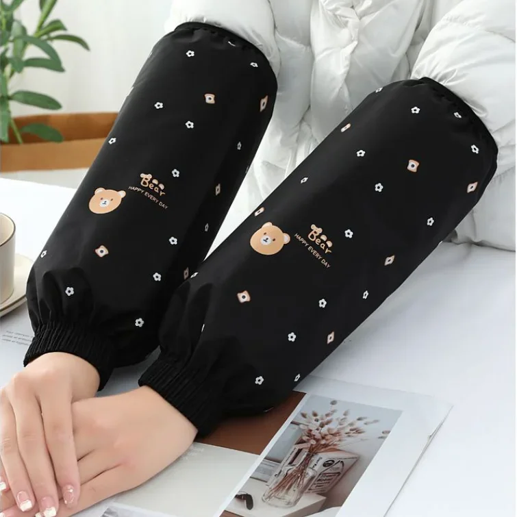 Waterproof Cartoon Cuff Sleeves - Anti-Dirt and Oil-Proof Sleeve Protectors for Autumn and Winter Use