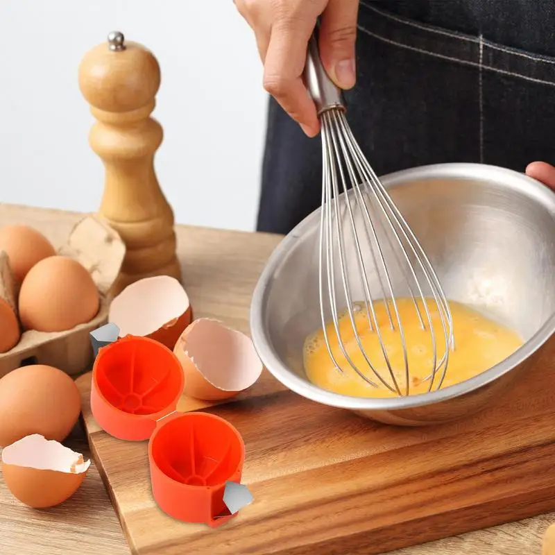 Egg Shell Opener Press Egg Shell Separator Portable Handheld Kitchen Baking Tools egg shell opener
