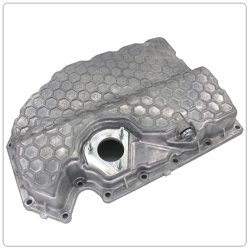 Oil Drain Pan 06K103600R For A1 A3 Q2 TT VW Golf MK7 GTI Sharan Tiguan Touran Passat Skoda All Aluminum Alloy Improved Oil Tray Waste Oil Pan