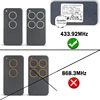 For 433.92MHz PHOX2-433 PHOX4-433 PHOX PHOENIX2 PHOENIX4 TXC4 TRC4 TSC4 HANDY2 HANDY4 Garage Door / Gate Remote Control 3