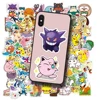10/50/100Pcs Kawaii Pikachu Pokemon Stickers Motorcycle Phone Car Skateboard Laptop Decal Sticker Waterproof Classic Kid Toy 5