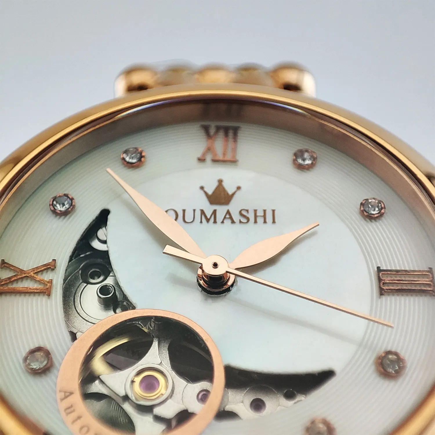 32MM Watches for women MIYOTA 82S0 Automatic Diamond dial Luxury Fashion Vintage Hollowed Quality Customizable Women's watch 5