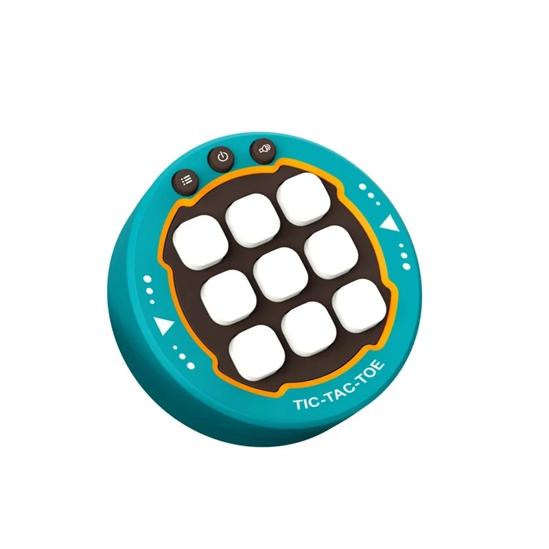 1PC Tic Tac Toe Electronic Chessboard Multifunctional Children's Education Strategy Toy Interactive Brain Game Parent-Child Fun