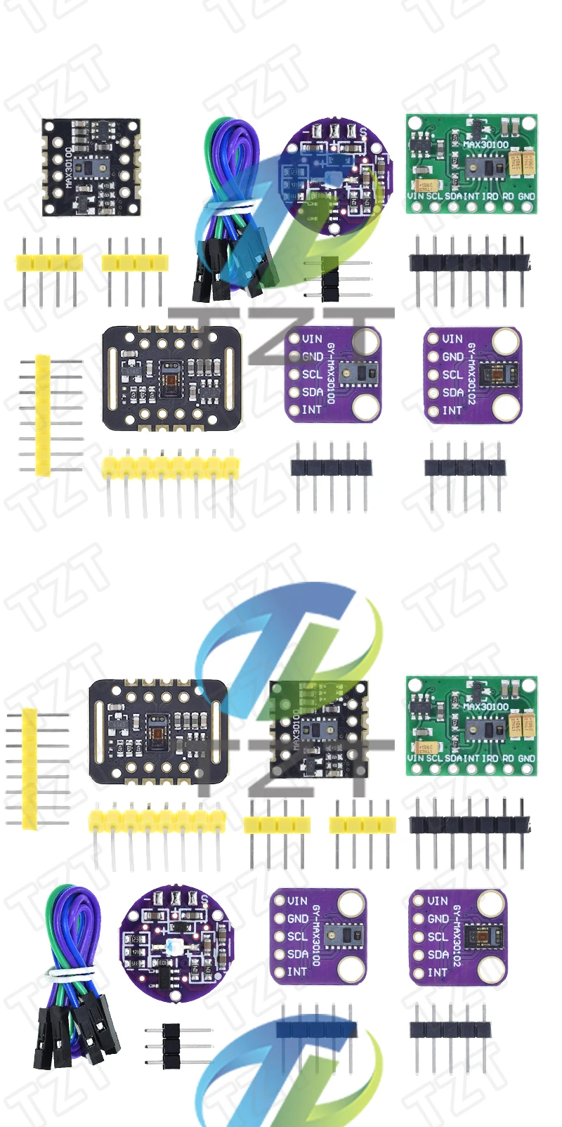 MAX30102 MAX30100 Herzfrequenzsensoren Modul Pulserkennung Blutsauerstoffkonzentrationstest für Arduino Ultra-Low Power – Detail 18