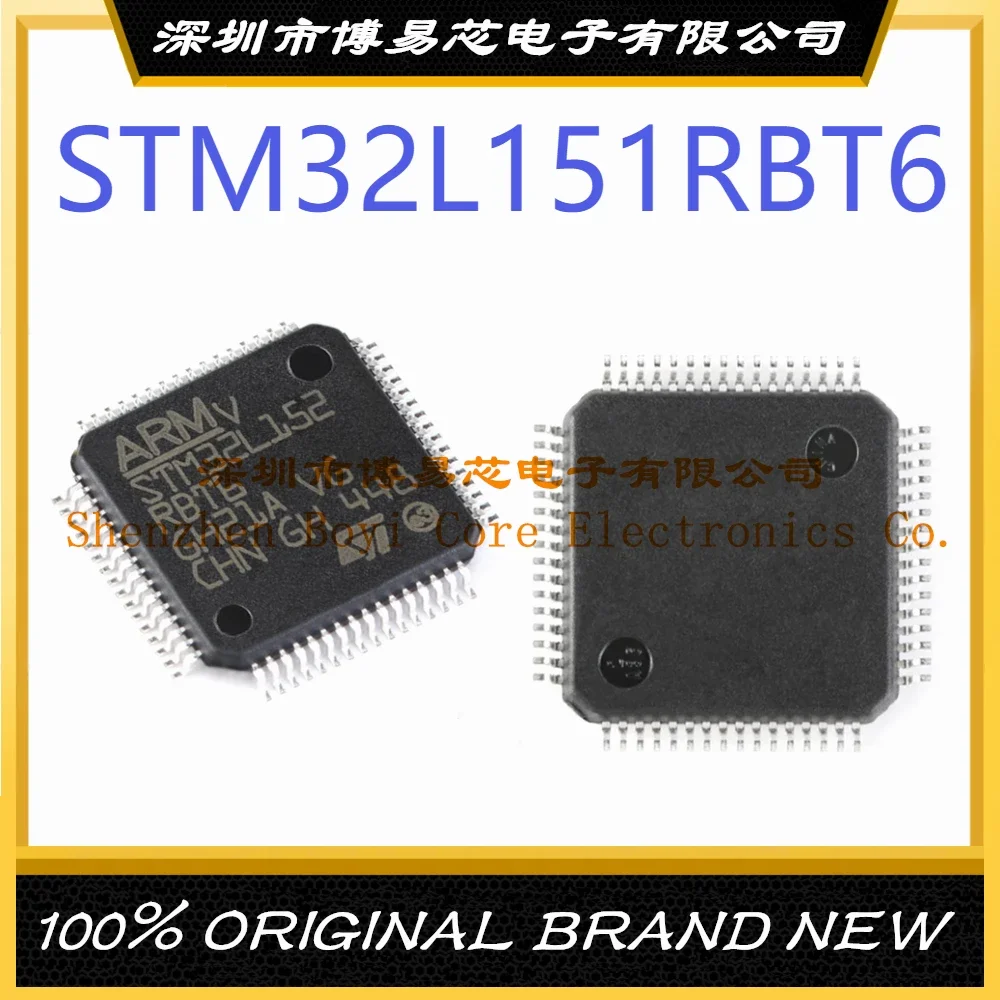 STM32L151RBT6 Package LQFP64Brand new original authentic microcontroller IC chip new stm32l151r6t6 stm32l151r8t6 stm32l151rbt6 stm32l151ret6 stm32l151rct6 stm32l151rdt6 microcontroller chip