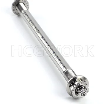 Electric Bike Accessories Front Wheel Axle for Motorbike Electric Scooter Universal