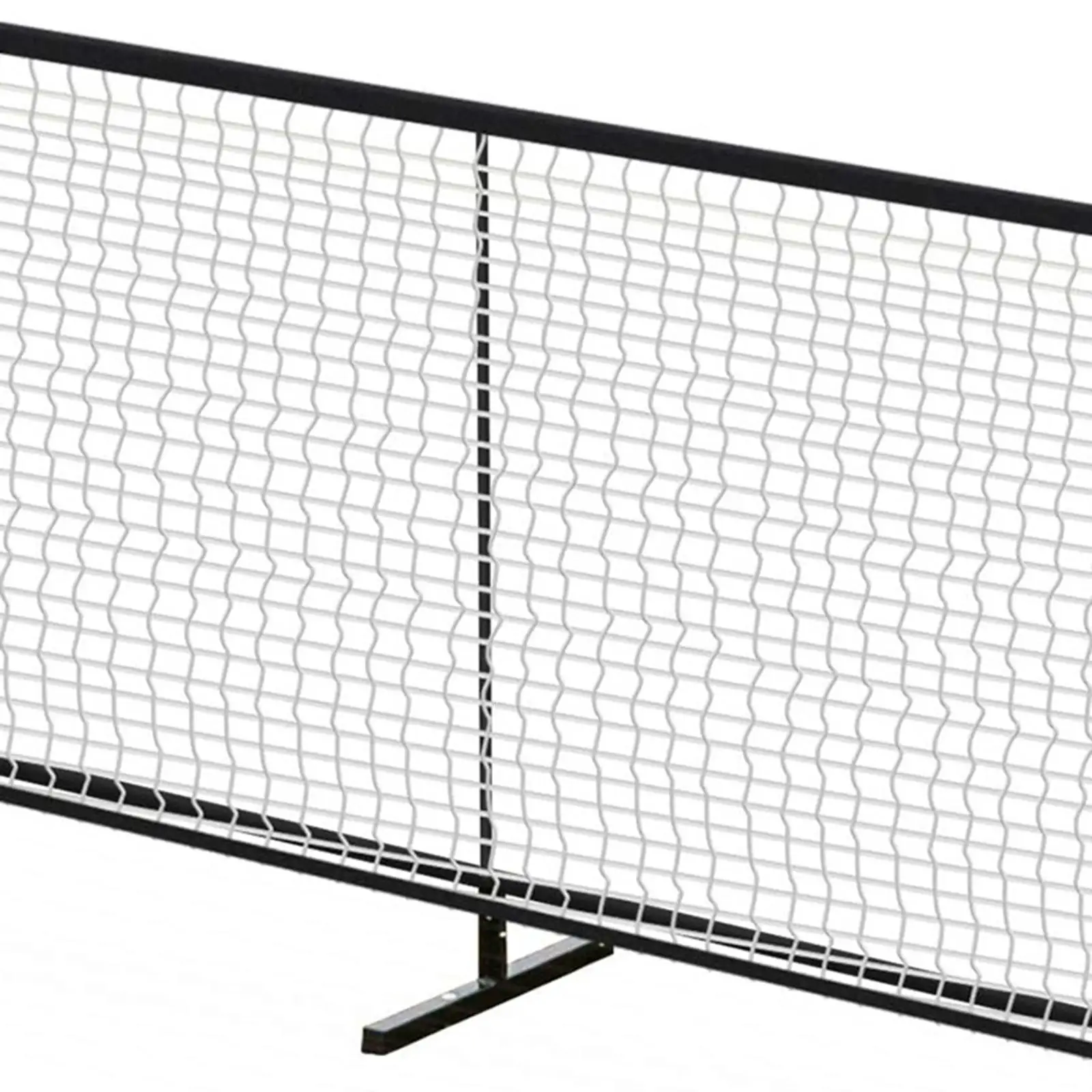 Pickleball Net System Driveway Matches 670cmx91cm Professionals Metal Frame Stand Public Playground Game with Bag Mesh Net