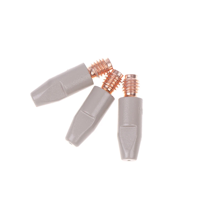 Pack of 5, 24KD New Coating Contact Nozzles, 0.8/1.0/1.2mm, MIG Torch Tools