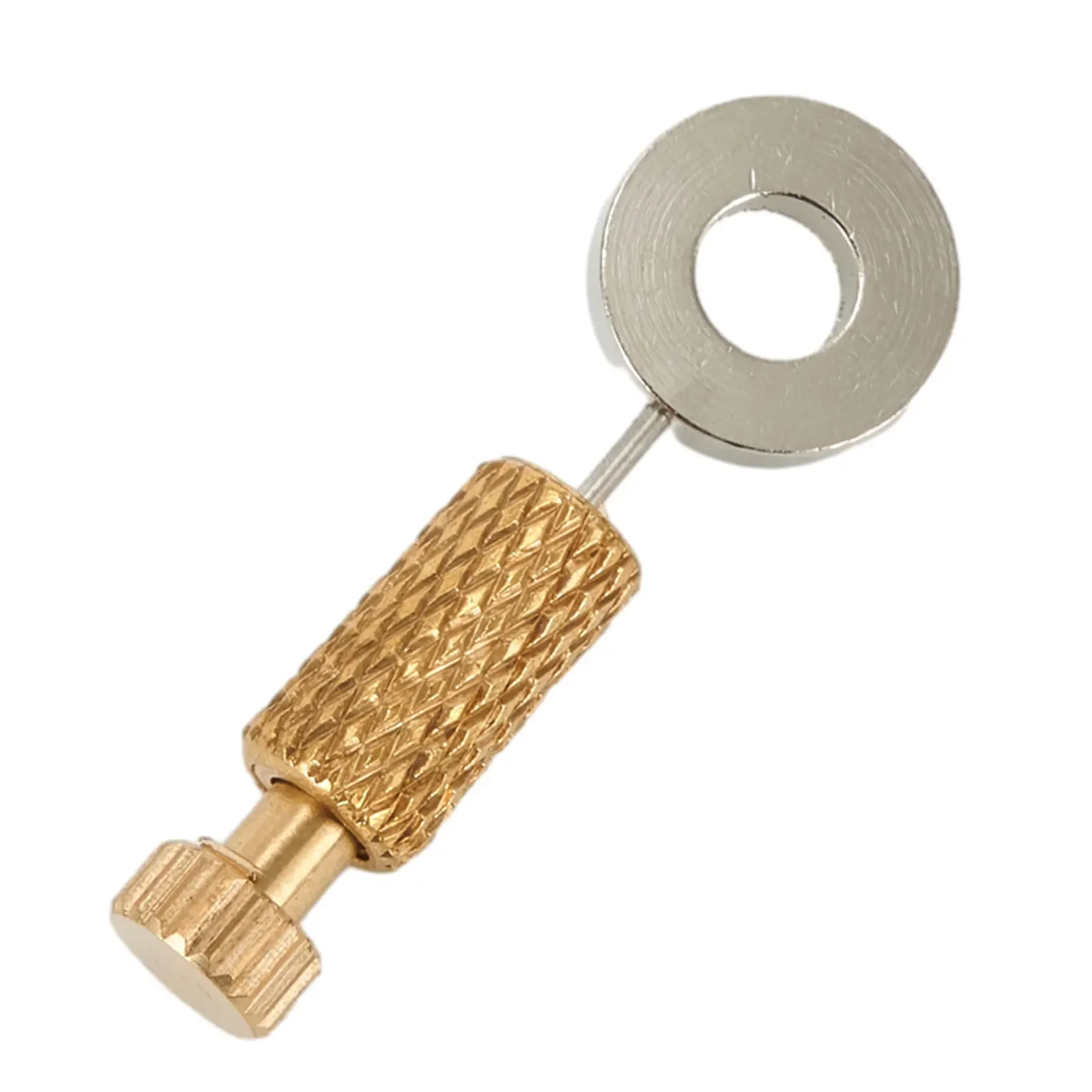 Leather DIY Tool with Basting Needle Double Sided Cutting Knurled Non Slip Base Design Assists in Pre emptive Hole Alignment