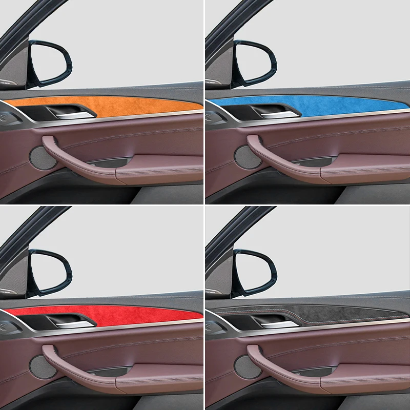 BMW X3 G01 G08 X4 G02 도어 내부 핸들 장식 트림 프레임 스티커 자동..