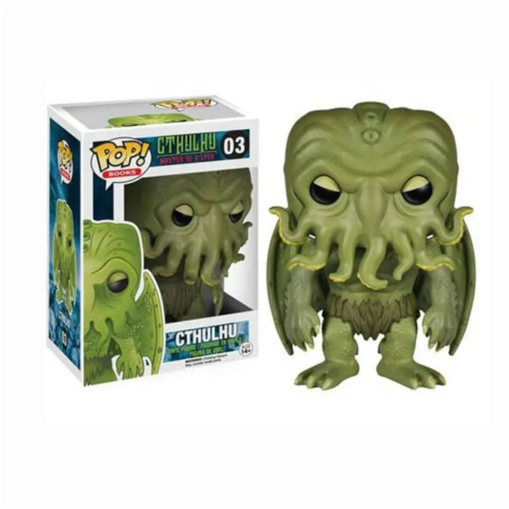 thumbnail image 1 of Funko  Master of R'Kyeh Culhu #03 Vinyl Action Figures Dolls Toys Gift for Kids, 1 of 4