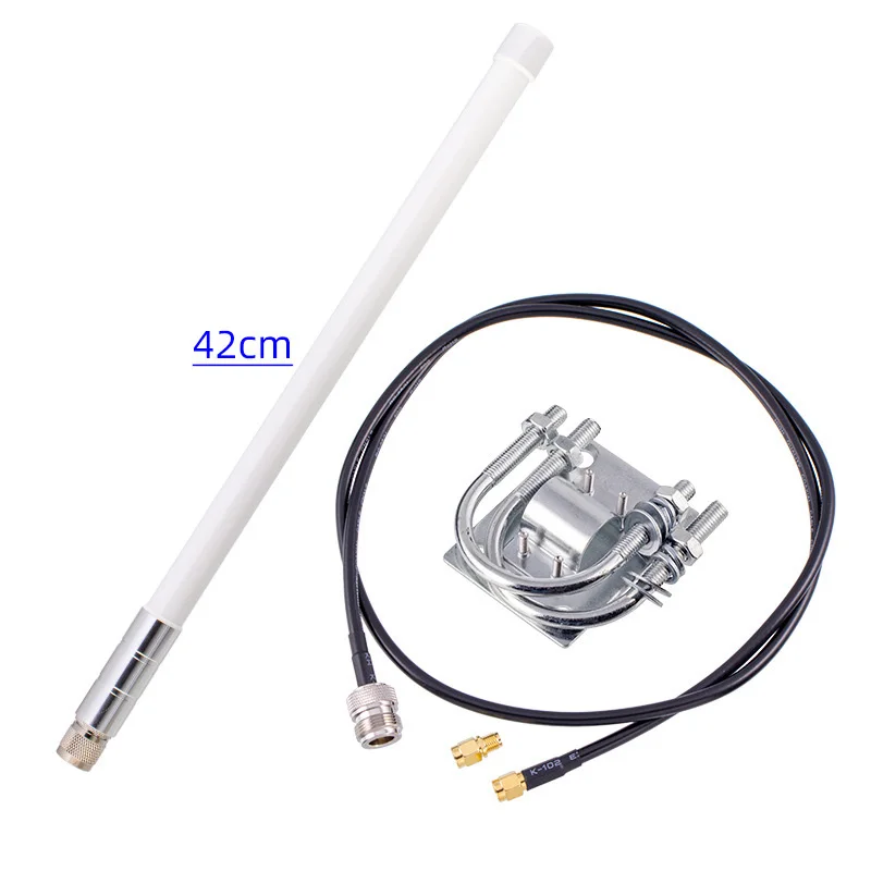 Lora Antenna Outdoor Antenna Waterproof IP67 Fiberglass Antenna N-Type 868MHz 1m Cable