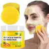 40/50pcs Turmeric Cleansing Pad Cleaning Tablet Exfoliating Pads Facial Sponges  For Exfoliating Daily Cleansing Skin Care 6