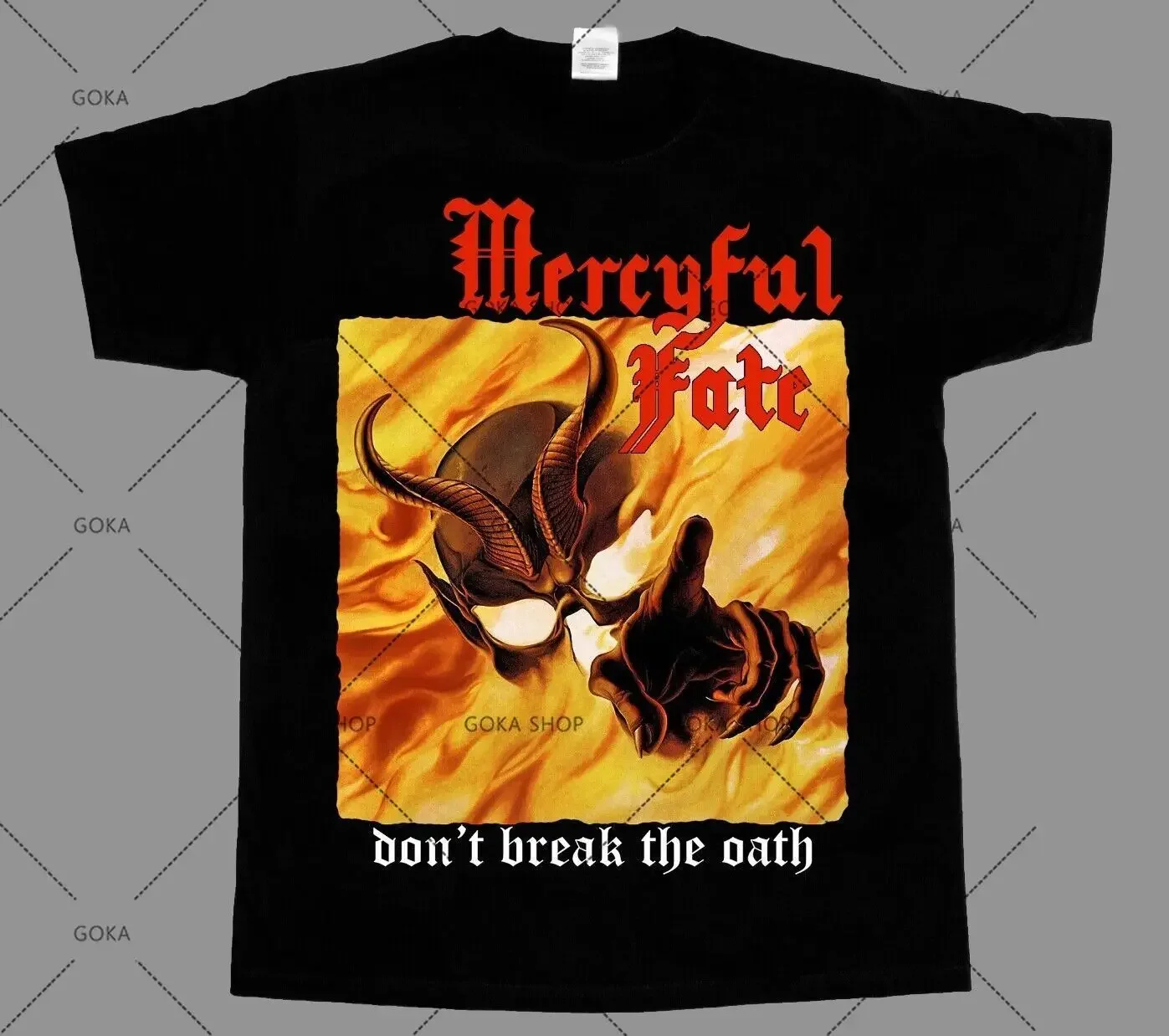 thumbnail image 1 of Camisetas gráficas MERCYFUL FATE MELISSA DON'T BREAK E OA, ropa para hombre, camiseta de algodón para mujer, ropa Y2K, camiseta divertida, 1 of 7