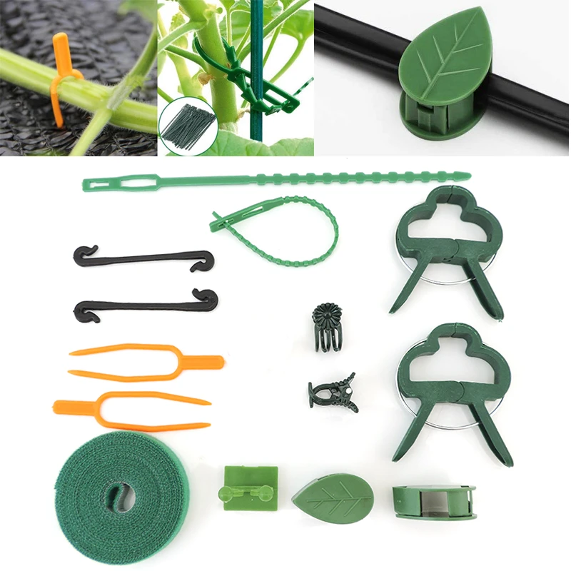20pcs Plastic Garden Plant Vine Flower Branch Support Clamping stand