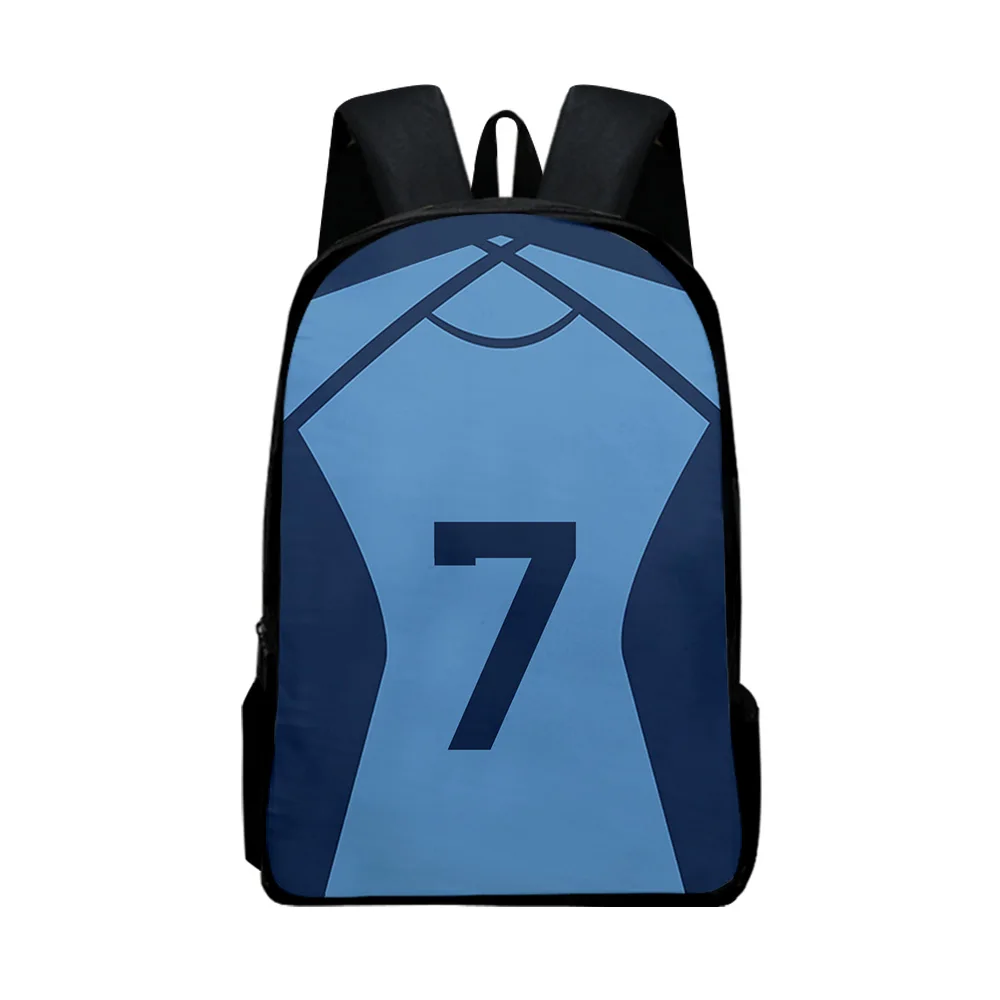 Blue Lock Anime Backpack School Bag Adult Kids Bags Unisex Backpack Daypack Harajuku Rucksack