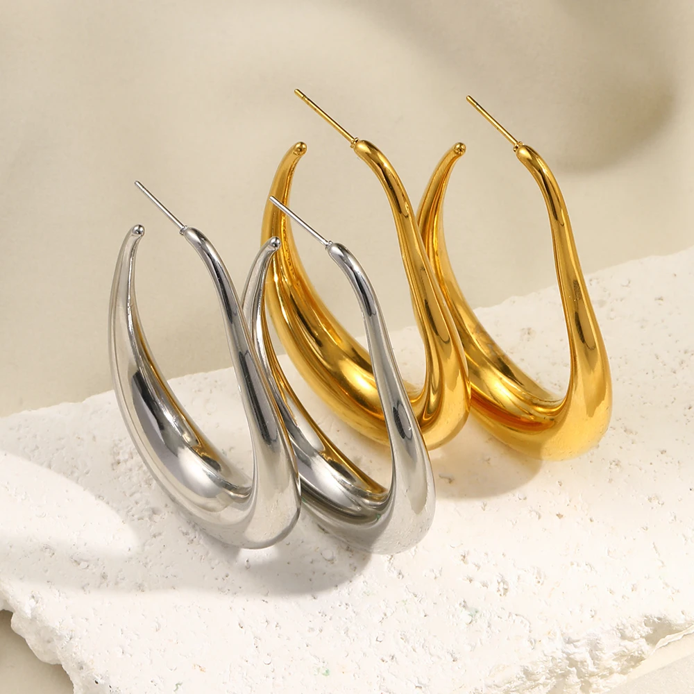 Orecchini A Cerchio Con Perle E Fiocco In Acciaio Inox – Zirconi E Design Elegante – Gioielli Donna Per Matrimoni E Feste - 5