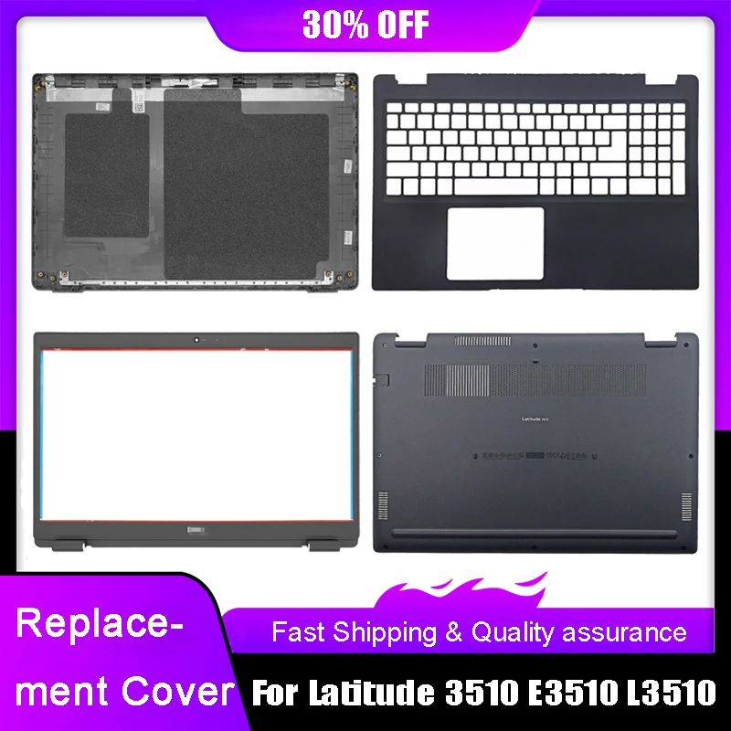 Coperchio Posteriore LCD Per Dell Latitude 3510 (E3510) – Nero, Con Cerniere, 08XVW9