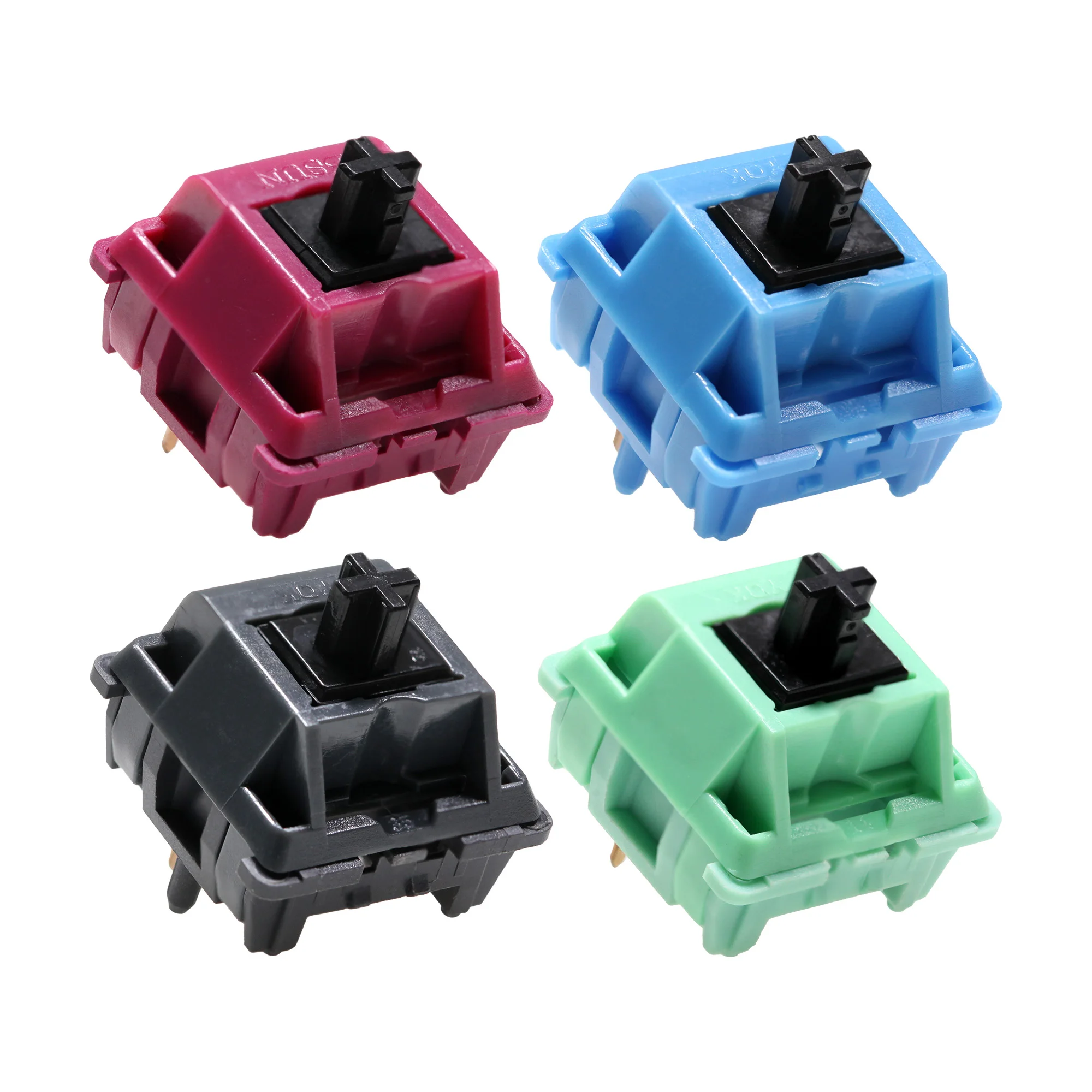 Yok Bsun Panda Switch Rgb Smd Interruttore Lineare Dragon Fruit Avocado Polaris Pine Ash Bianco Primitivo Per Tastiera Meccanica 65G