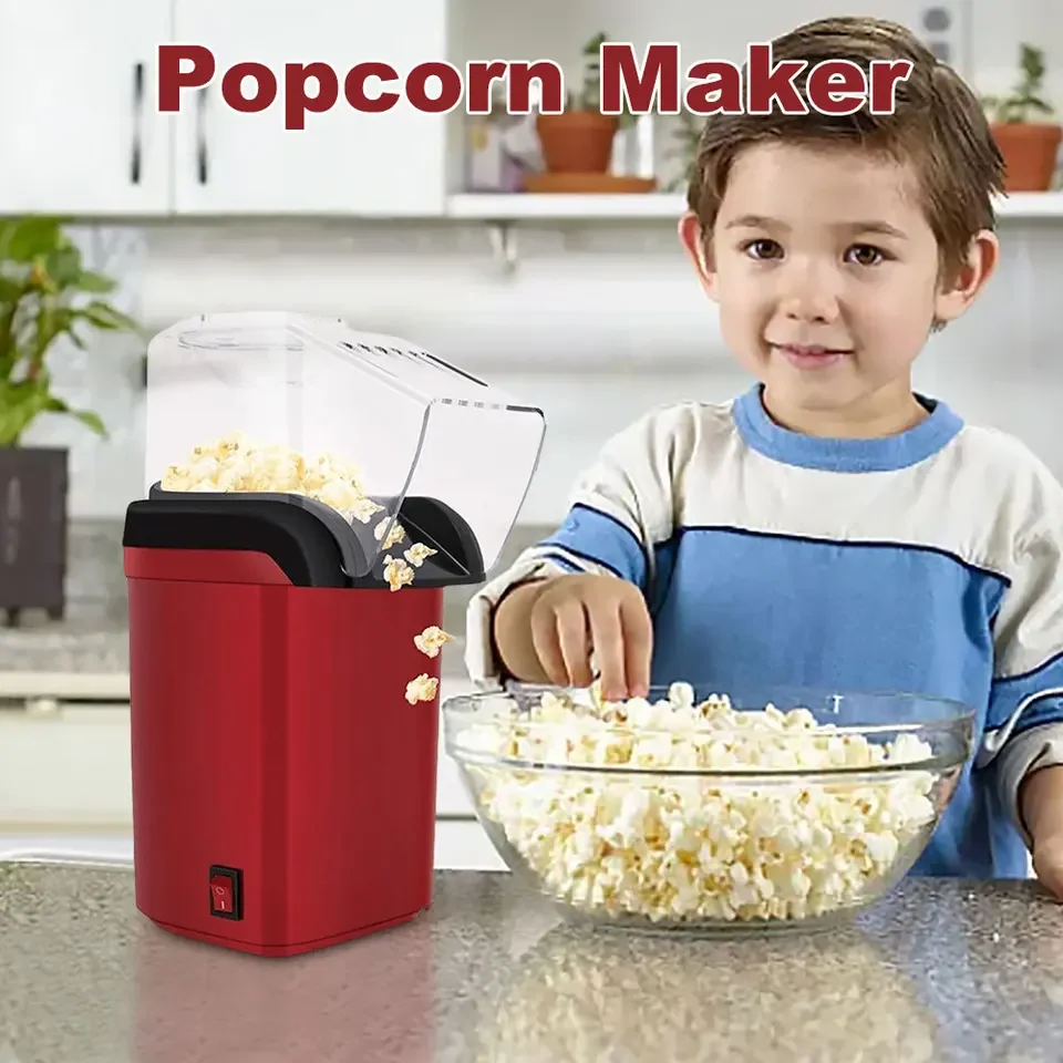 Household electric popcorn machine mini electric heating corn popcorn machine fast heating popcorn popper