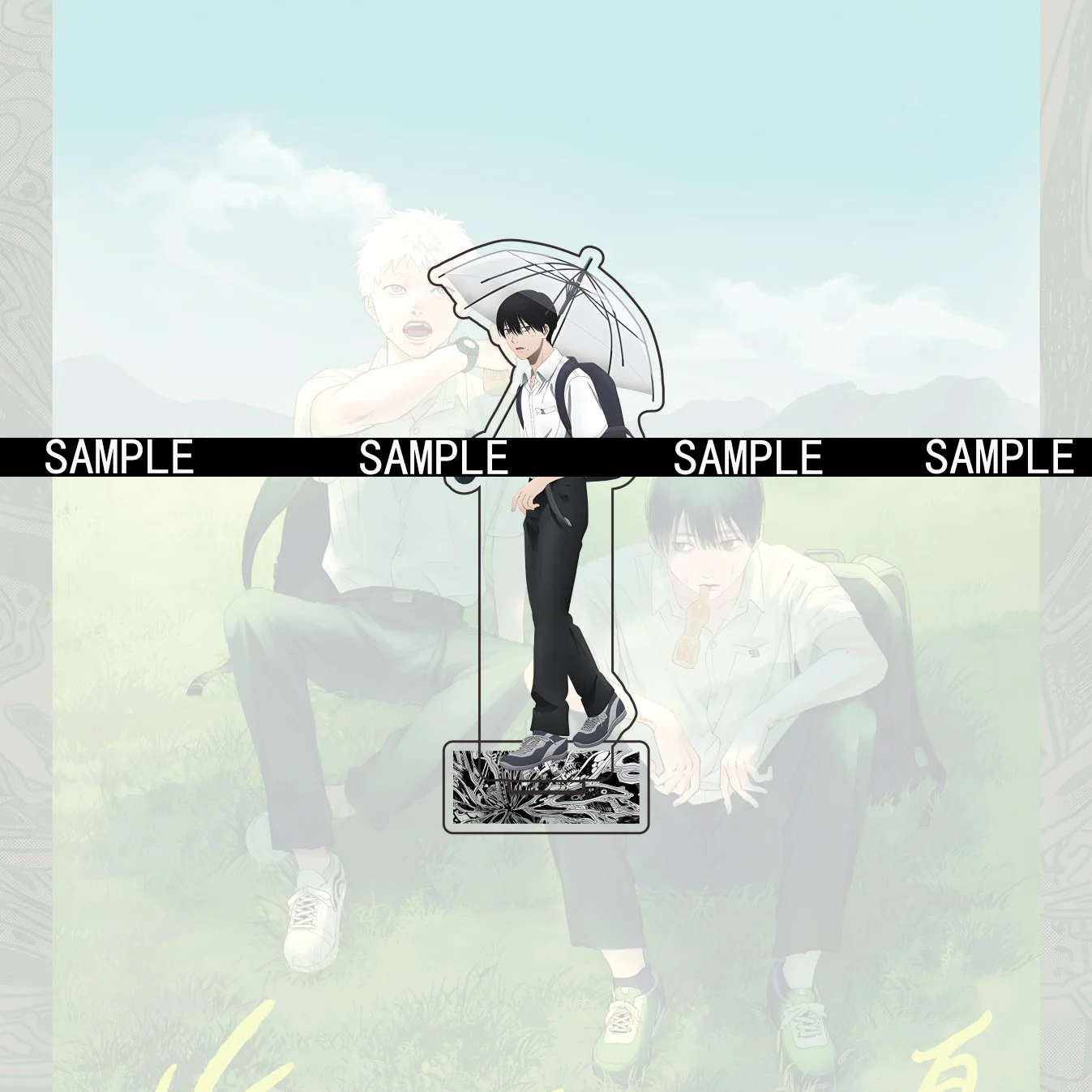 Anime-Inspired 15cm Acrylic Background - Hikaru Yoshiki Desktop Decoration Gift