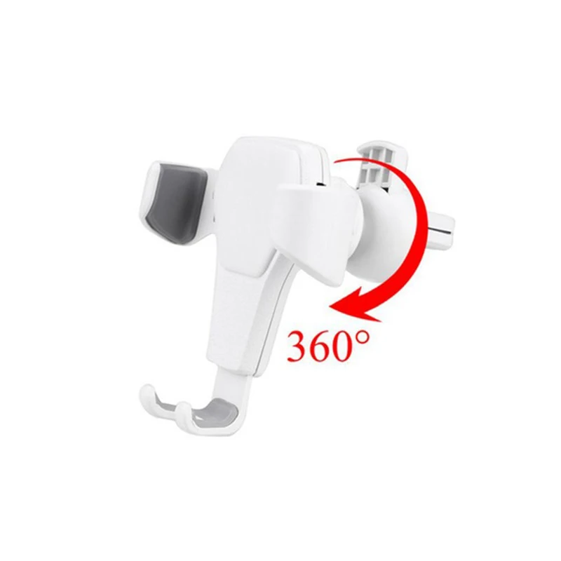 Universal Gravity Car Holder with 360° Rotation Air Vent Clip