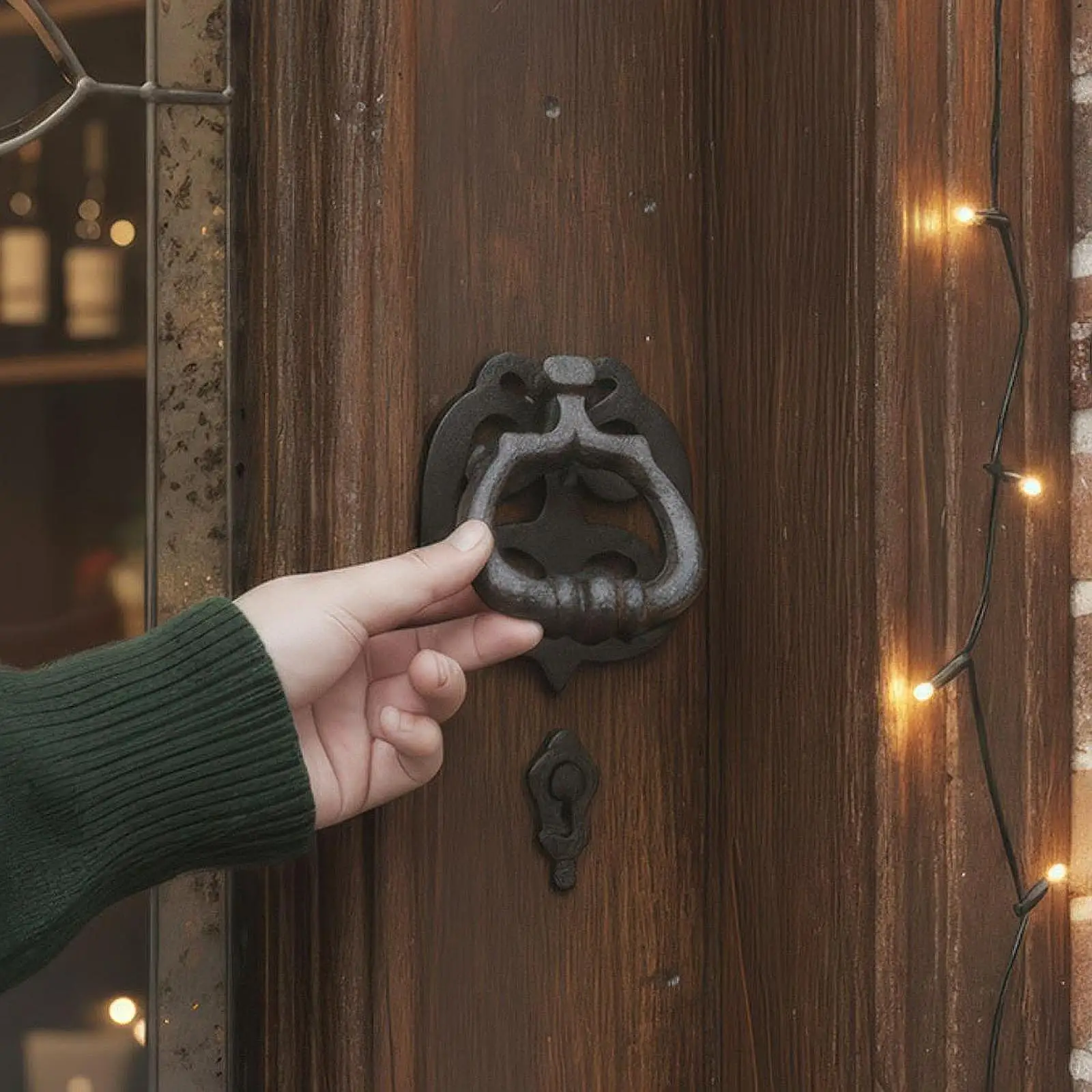 문 문고리용 막대쇠, 튼튼하고 내구성이 뛰어난 다용도 장 철제