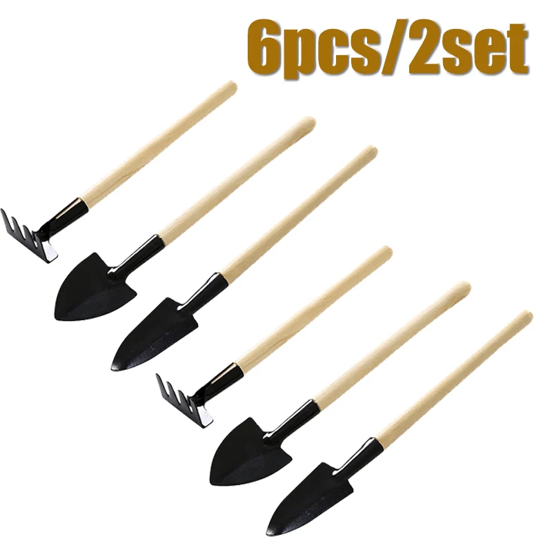 Compact Gardening Tool Set - 3-Piece Portable Hand Tools for Indoor Planting and Flower Care