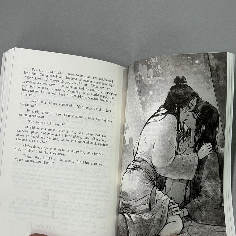 New 8 Volume Heaven Official\'s Blessing Novel Tian Guan Ci Fu Popular BL Fiction Book MXTX Libros