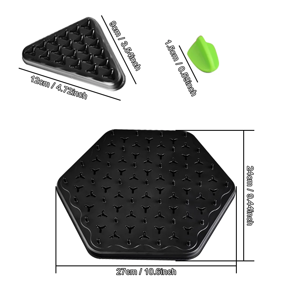 New！Geometry Chain Chess Puzzle Triangle Chess Desktop Game Rubber Band Training Family Interaction for Children Birthday Gift 3