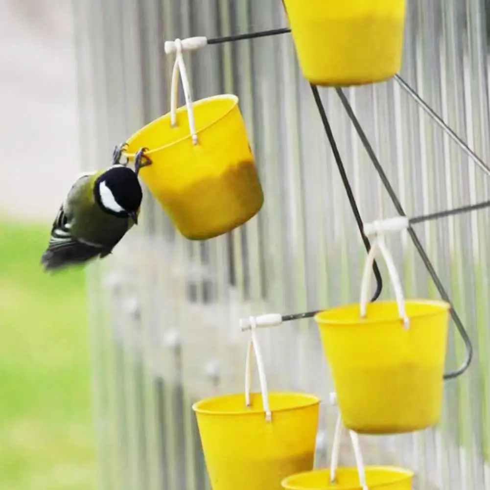 

Поворотная кормушка для птиц, 8 колесиков обозрения, с ведром для кормления окуня