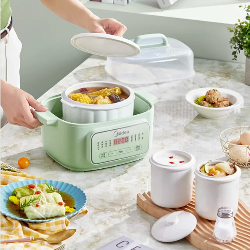 

Midea MD-DZE1801 Electric Stewpot-With Separate Thermal Insulation Layers Multi-Functional for A Variety of Foods and Recipes