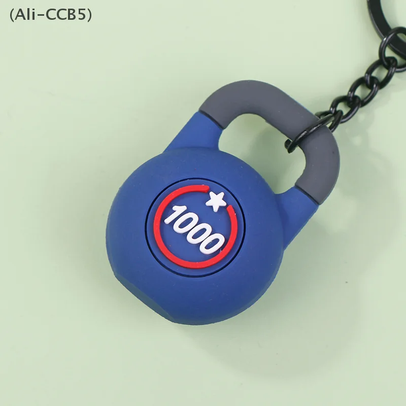 Mini Kettlebell Creative Pendant Fitness Fashion Accessories Backpack Ornaments Keychain Sports Charm Gym Craft Souvenir