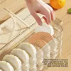 Freezer Dumpling Storage Box Side Door Preservation Case Food Grade Cold Freezer Special Organizer Box For Home Use 3