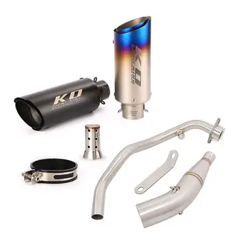 Exhaust System For Honda CB150R 17-22 Motorcycles Exhaust Pipe Muffler Escape Front Header Link Pipe Slip On Removable DB Killer