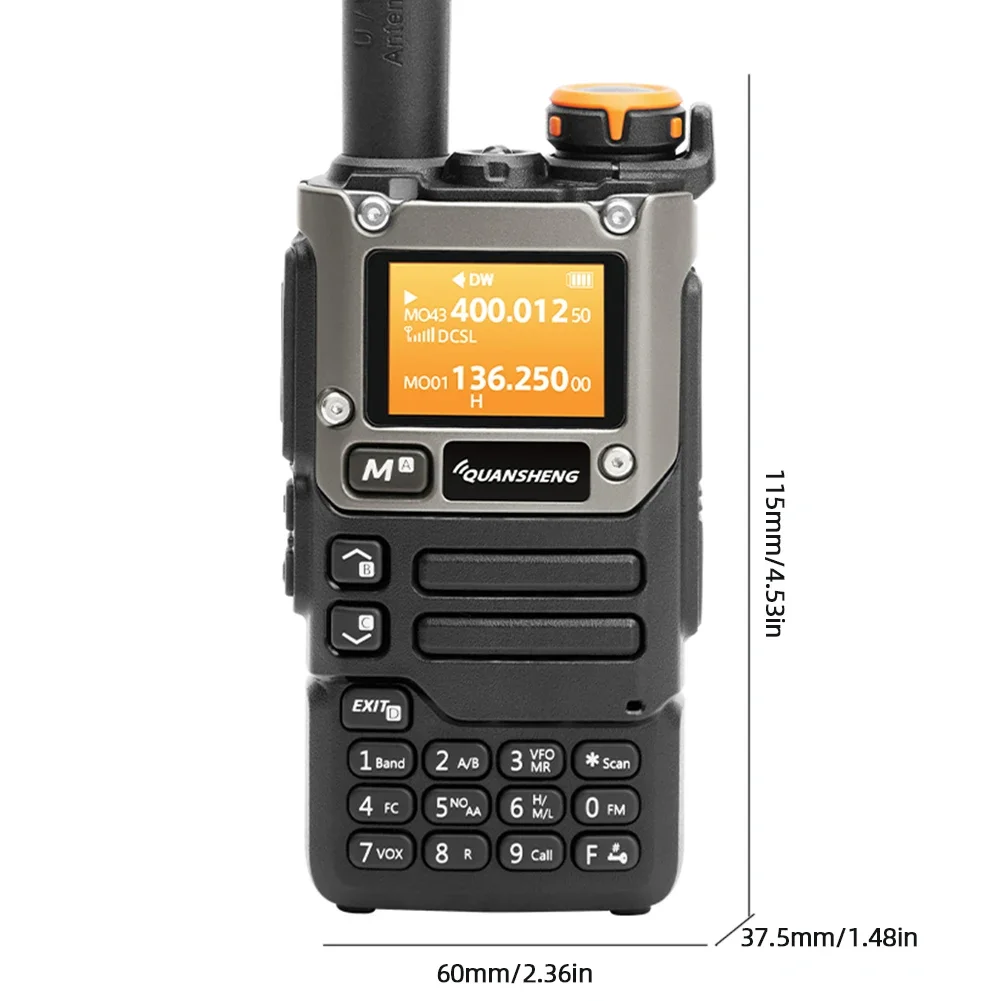 UV-K58 Multi-Band Transceiver Wireless Frequency 2 Way CB Radio - Image 4