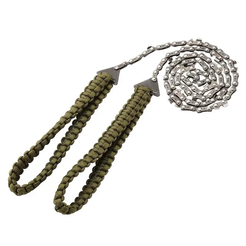 

Ручная пила, цепочка для выживания, инструмент для обрезки деревьев, походная Складная ручная пила, инструмент для кемпинга, походов