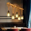 SAMAN American Country Pendant Lamp Retro Creativity Plant Music Restaurant Cashier Counter Bar Cafe Milk Tea Shop Chandelier 3