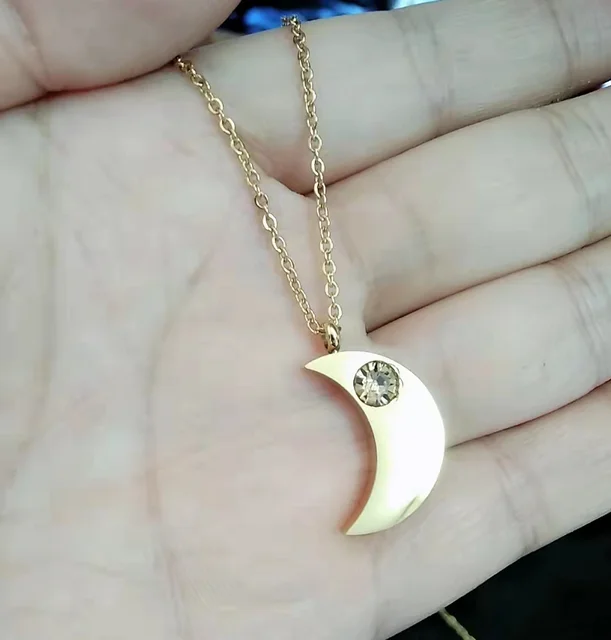 Mirror Polish Stainless Steel moon 