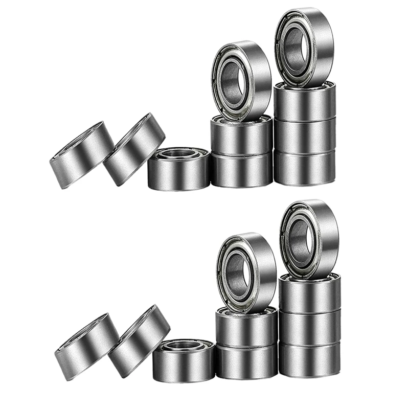 20Pcs MR106 ZZ Bearing 6 X 10 X 3Mm Metal Shielded Ball Bearing Pre
