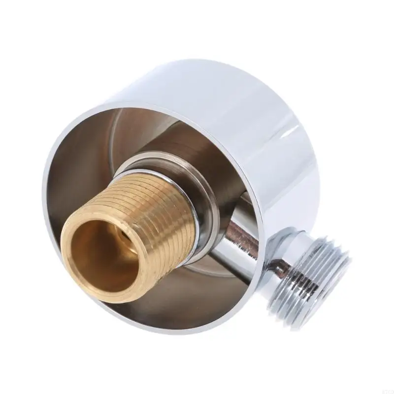 E7CD Shower Hose Wall Mount Connector Brass Construct Shower Hose Connector for Home