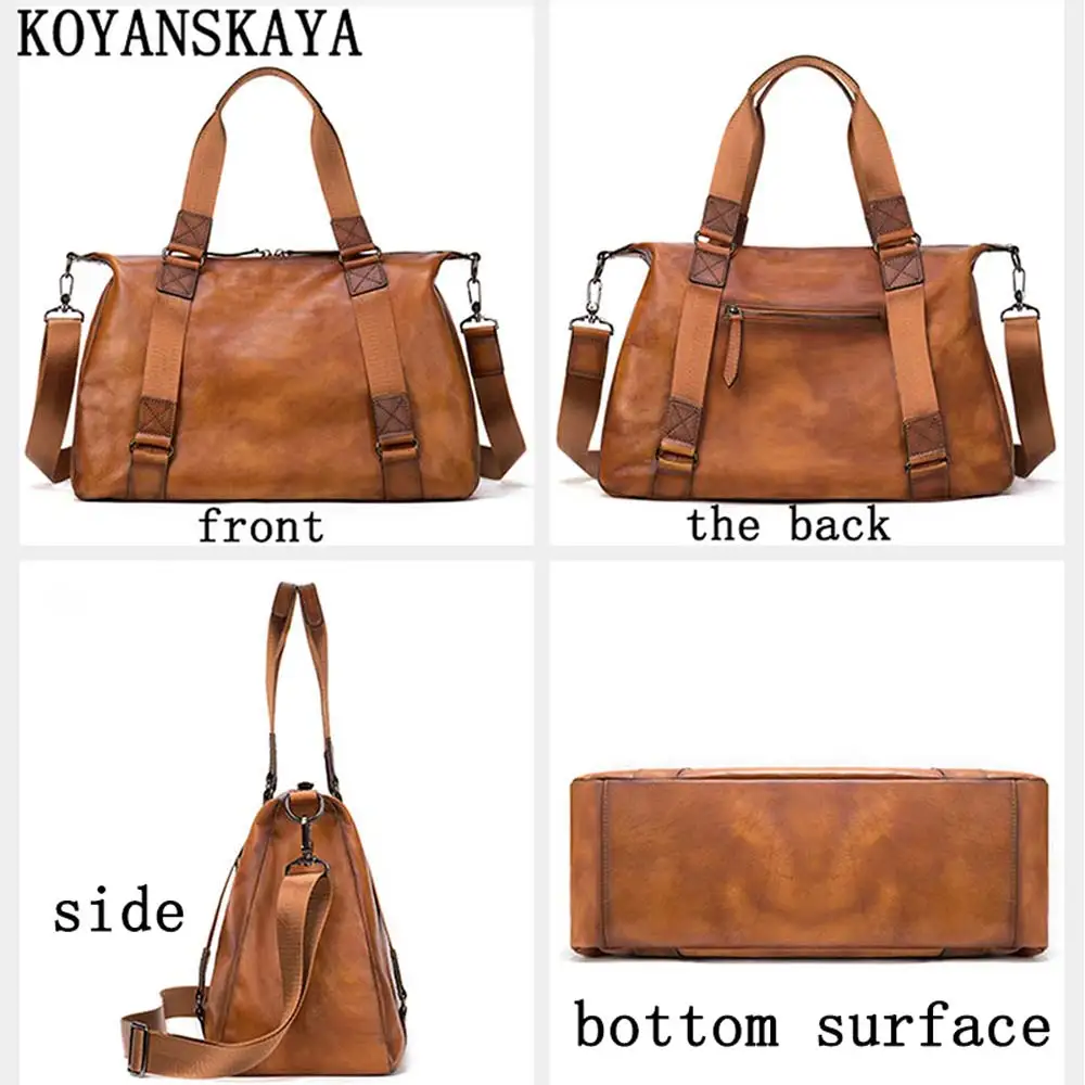 Travel Bag,Coach Bag,Tote Bag,Luggage Travel Bags,Duffle Bag,Large Capacity Leather Luggage Bag,Shoulder Bag