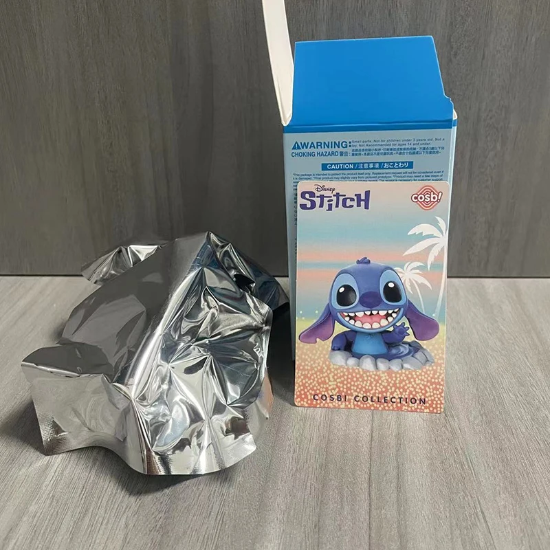 thumbnail image 1 of Figura de juguete modelo de caja misteriosa de té con leche de Lilo y Stitch Happy Weekend Blind Box de Stitch Colecciones de decoración del hogar Juego de moda, 1 of 5