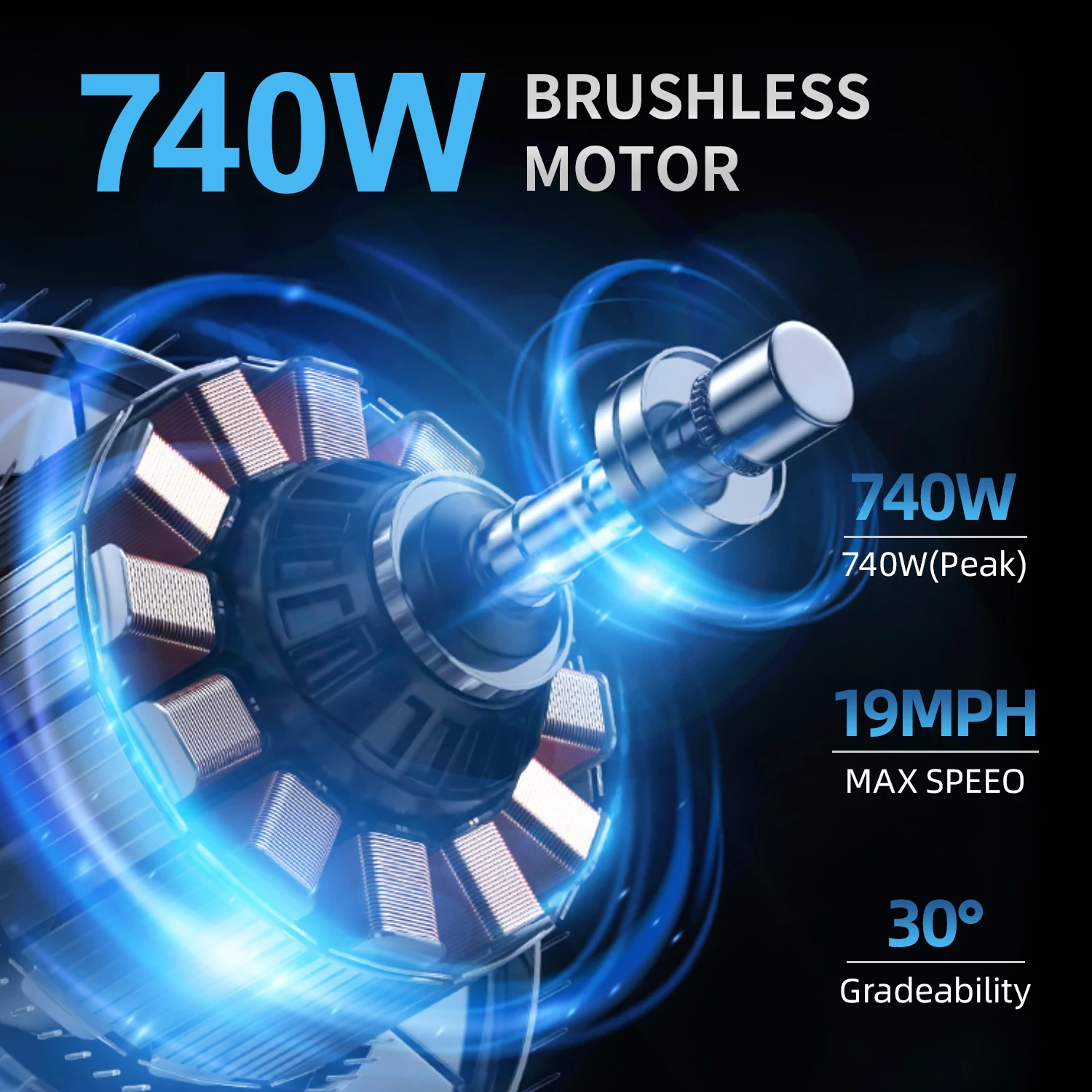 740W Folding Electric Bike 5