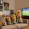 Officiële authentieke FIFA WK 2026 voetbal WK thema pluche trofee kussenset, multifunctioneel, 4 maten voetbalkussen 1